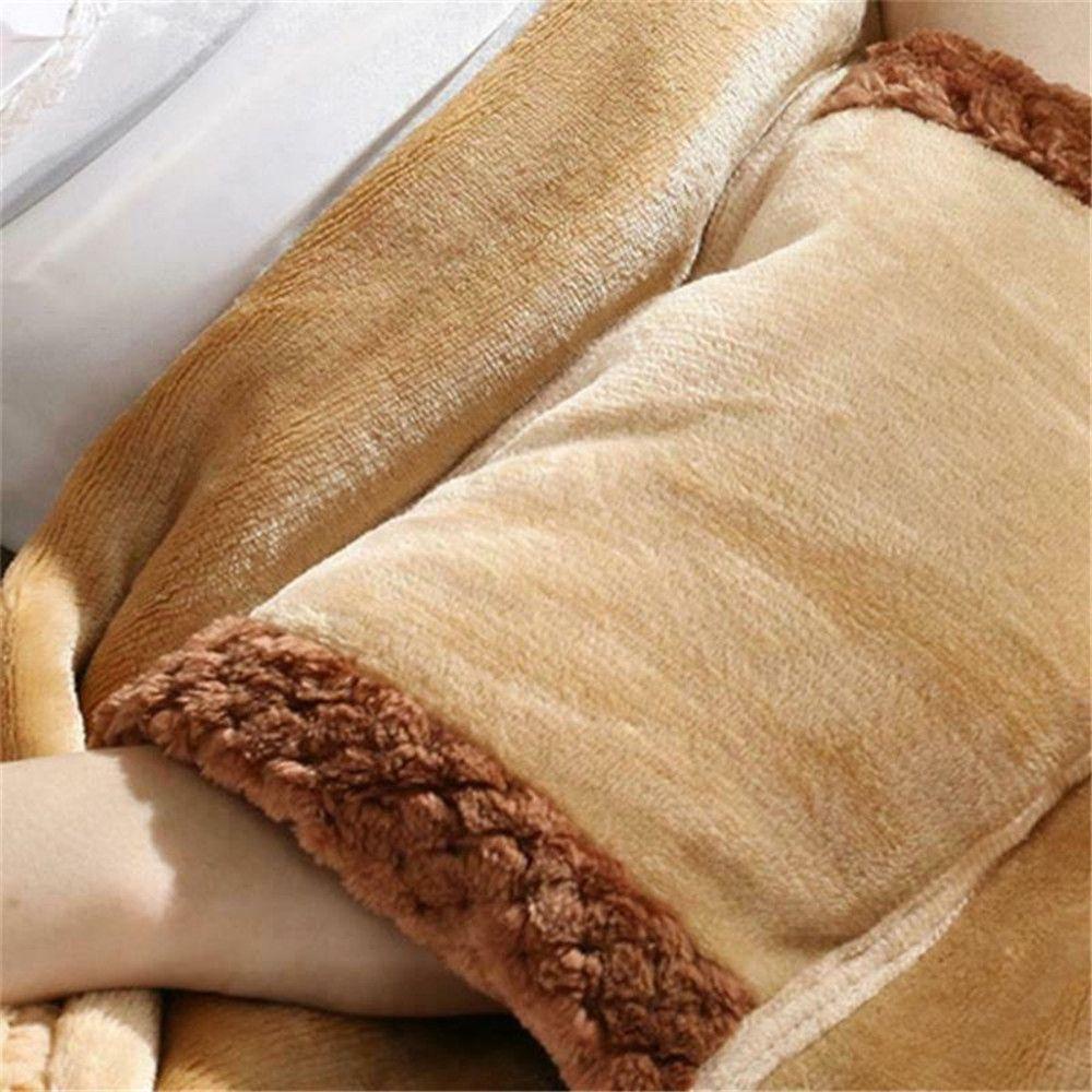 Chăn Giữ Ấm Bằng Vải Bông Mềm Mại Cho Nhà Ở / Văn