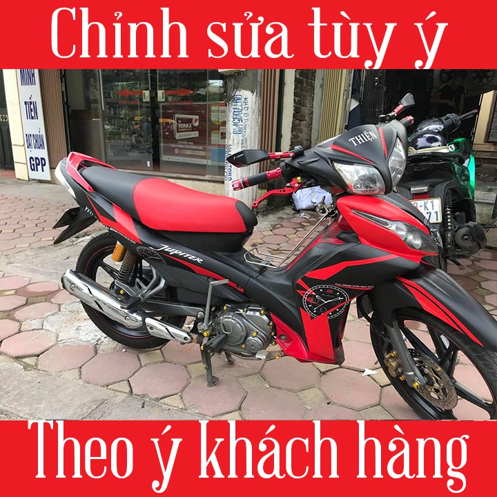 Tem Trùm Jupiter Đồng Hồ Đỏ Nhám Đen