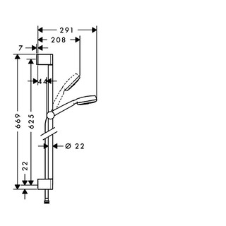 Bộ sen Hansgrohe Crometta 26652400