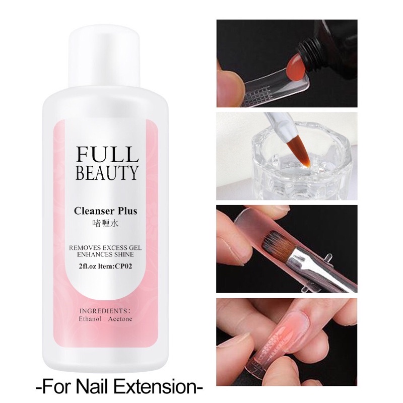 Nước rửa cọ nail Full Beauty