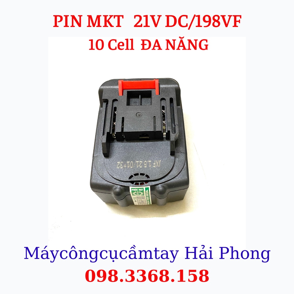 PIN SẠC  21V ~ 10 CELL