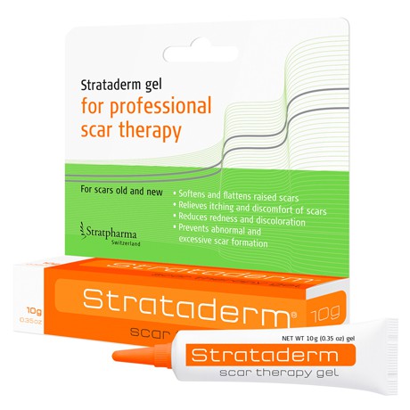 Gel sẹo Strataderm 10g số 1 Thụy Sĩ