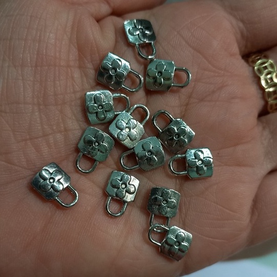 2/5/10 mặt giả cổ hình tròn ổ khóa size 8mm