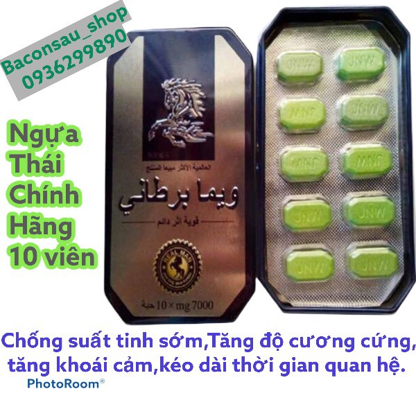 [che tên sp] ngựa+ thái chính hãng hộp 10v