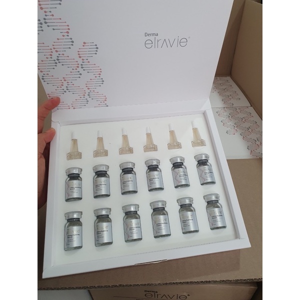 Tế bào gốc Elravie( phiên bản 2021)( full set 12 ống)