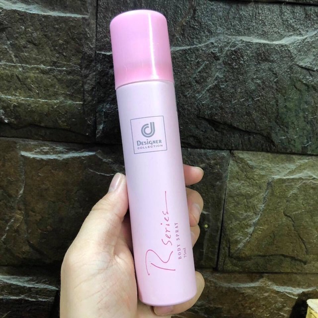 Xịt thơm Designer collection Rseries body spray 75ml