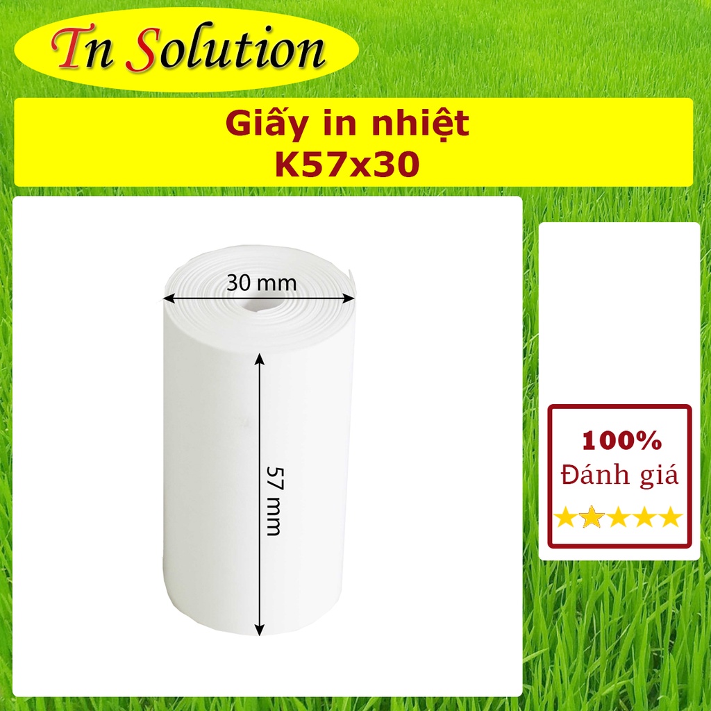 Giấy in nhiệt đầy đủ kích thước dành cho máy Peripage A40, A6, A9, A9 max