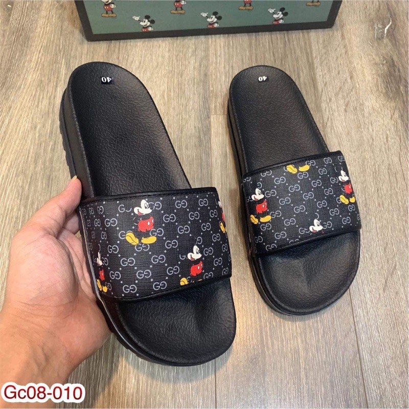 Dép mickey LBB hot hit 2021_Dép nam quai ngang thời trang