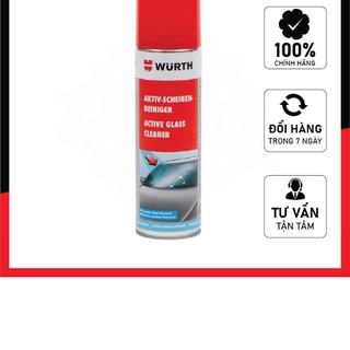 Chai xịt vệ sinh kính ố tô tẩy vảy cá bám trên kính xe wurth - dpro việt nam