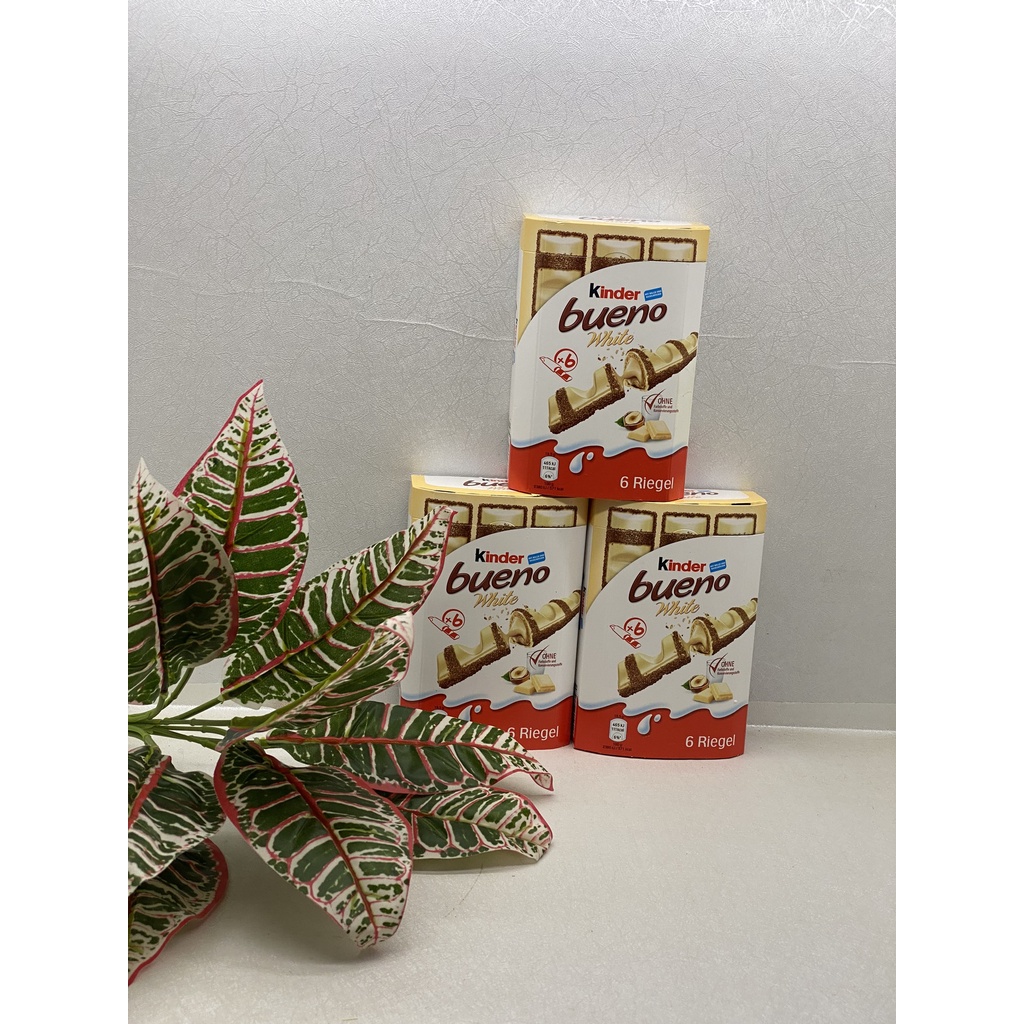 Socola Kinder bueno white hộp 117gr (6 thanh) - Đức