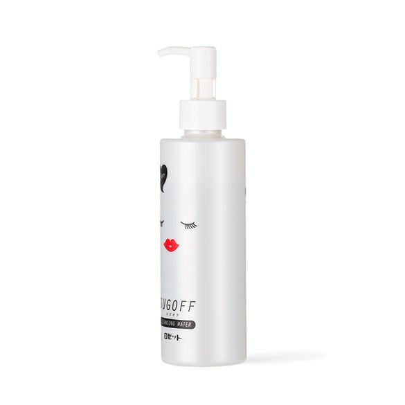 Nước tẩy trang Rosette Sugoff Cleansing Water 3 in 1 làm sạch lớp trang điểm, sạch sâu cho da chai 200ml - 4901696538371