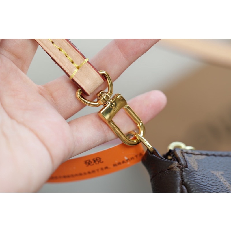 Túi nữ LV monogram dáng kẹp nách bản super size 20cm