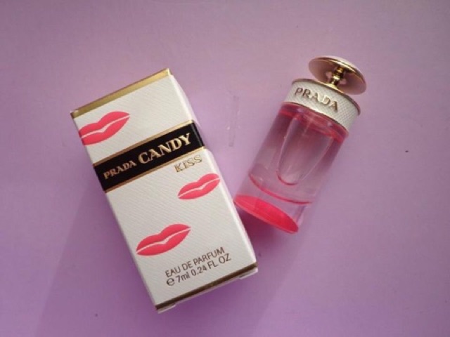 HOT Nước hoa nữ Prada candy kiss 7ml ( trắng ) Cam kết chính hãng , hỗ trợ đổi trả trong 7 ngày <<<<< !! !