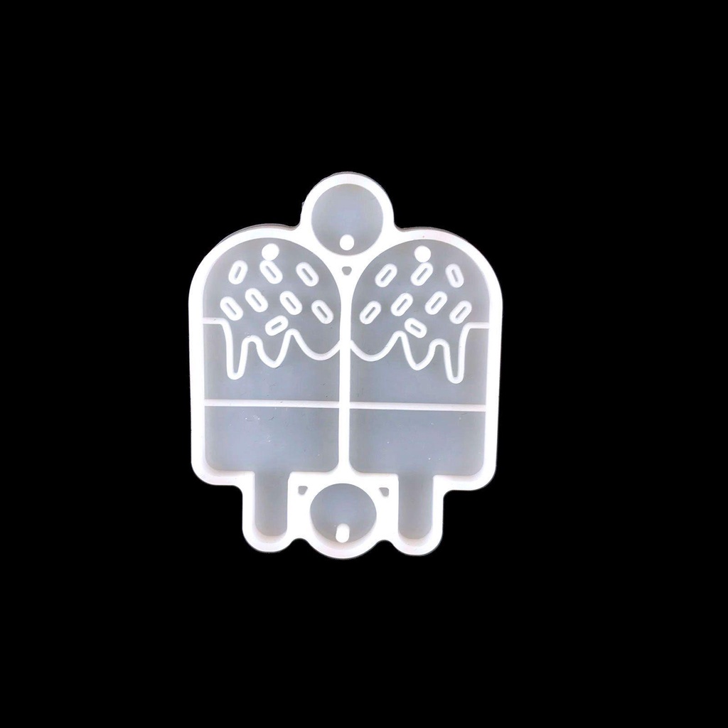 Khuôn Silicone Làm Bông Tai Hình Trái Cây Xinh Xắn