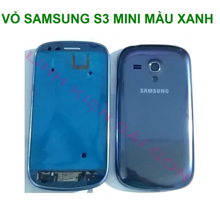 VỎ SAMSUNG S3 MINI MÀU XANH
