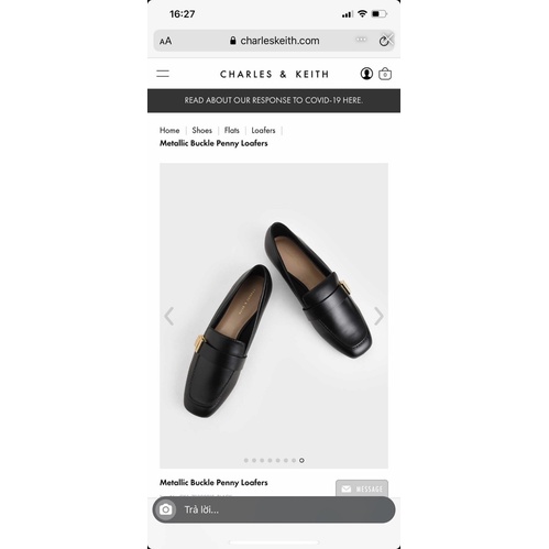 Giầy moca CNk auth size 37 used