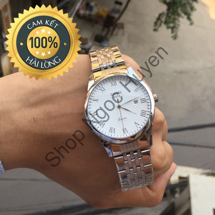 Đồng hồ nam dây thép cao cấp không gỉ chống nước siêu bền SKMEI SM21 - Shop Ngọc Huyền | BigBuy360 - bigbuy360.vn