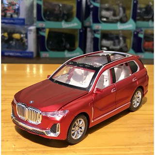 Xe mô hình trưng bày bmw x7 tỉ lệ 1:32 màu đỏ