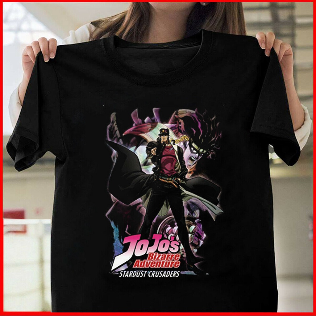 Áo thun Jojo 'S Bizarre Adventure Joseph Joestar vui nhộn thập niên 80