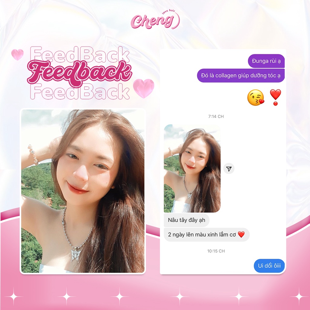 Thuốc Nhuộm Tóc Màu NÂU TÂY Không Tẩy | Chenglovehair, Chenglovehairs
