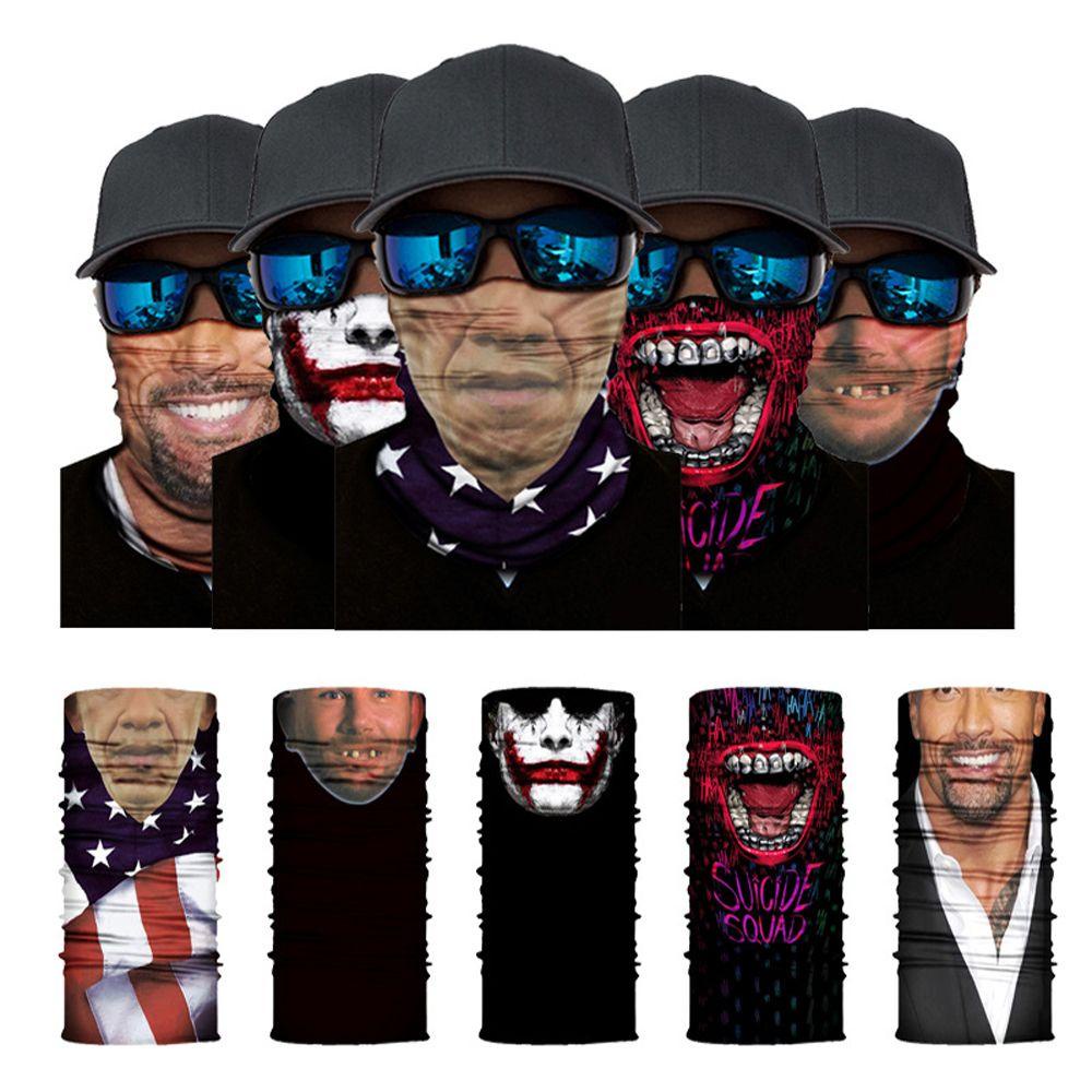 Darnell Khẩu Trang Che Nửa Mặt Và Cổ Chống Gió Ma Thuật Hình Đầu Lâu Không Đường May Dành Cho Nam Đi Xe Đạp Ngoài