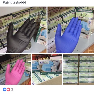 Găng tay bột các mầu