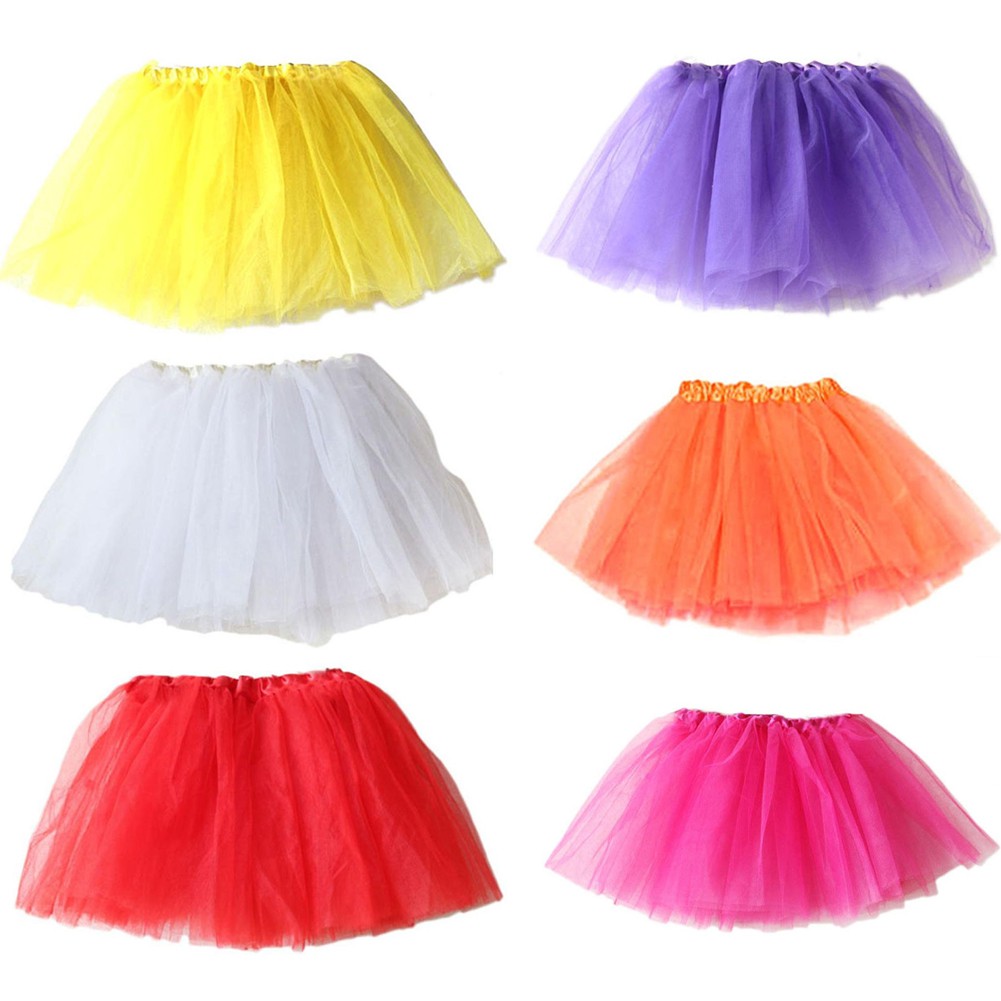 Dễ Thương Chân Váy Xoè Tutu Trang Phục Múa Ballet Cho Bé Gái