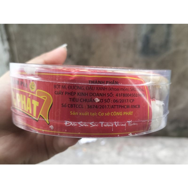 Bánh Pía Đậu Xanh Sầu Riêng MiNi Công Phát_10 cái