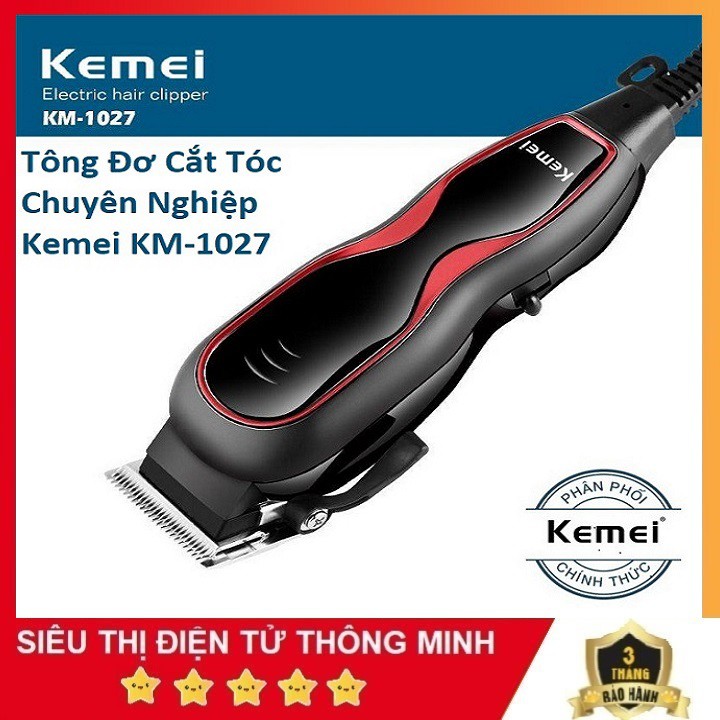 Tông đơ đa năng Kemei KM-1027 cắt tóc chuyên nghiệp