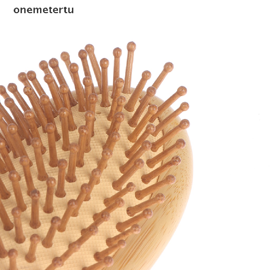 Lược Chải Tóc Đệm Khí Bằng Tre Massage Da Đầu An Toàn Cho Sức Khỏe