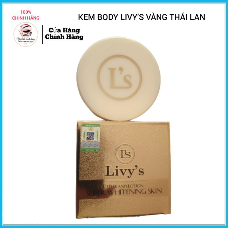 KEM BODY LIVY'S VÀNG THÁI LAN. TRẮNG DA MỊN DA KHÔNG BẾT | BigBuy360 - bigbuy360.vn