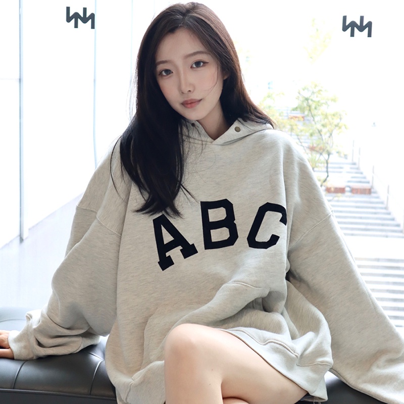 Áo Sweater Mỏng Có Mũ Trùm Kiểu Hàn Quốc Thời Trang Mùa Thu 2022 Cho Nữ