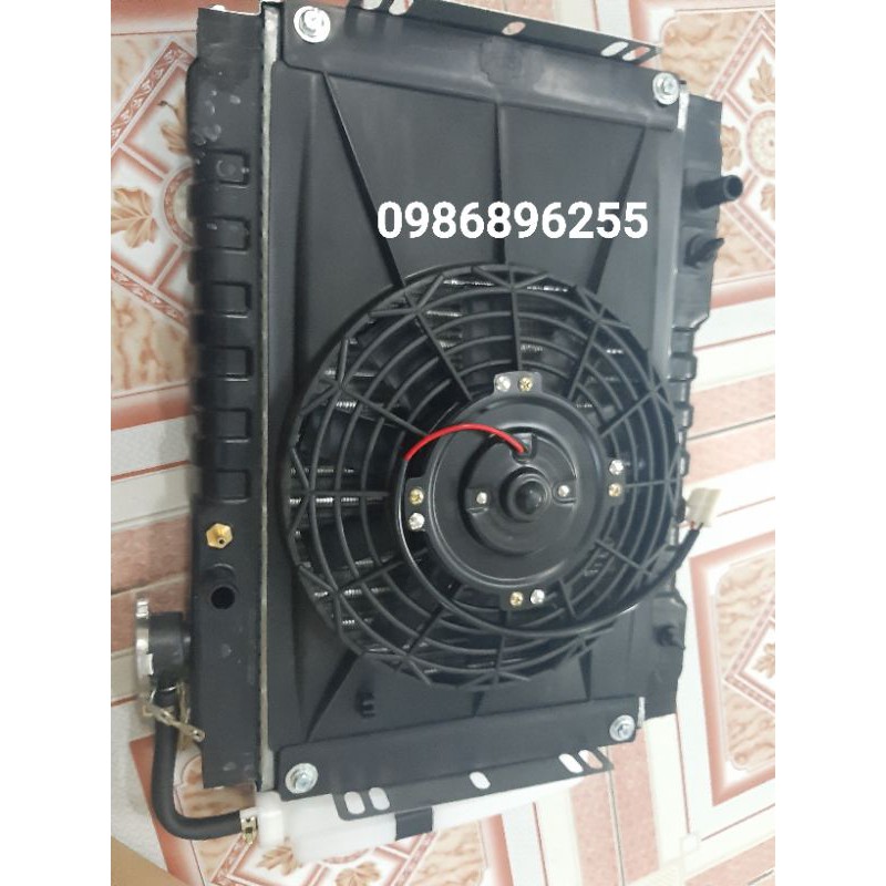 Két nước + quạt gió xe ba gác - ba bánh hàng tốt