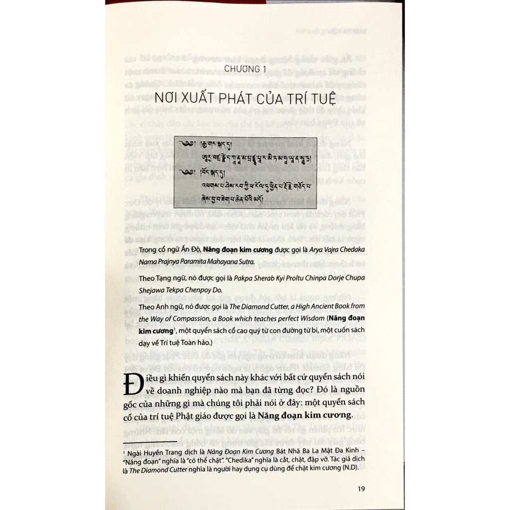 Sách - Năng đoạn kim cương - Áp dụng giáo lý của Đức Phật vào quản trị doanh nghiệp và đời sống