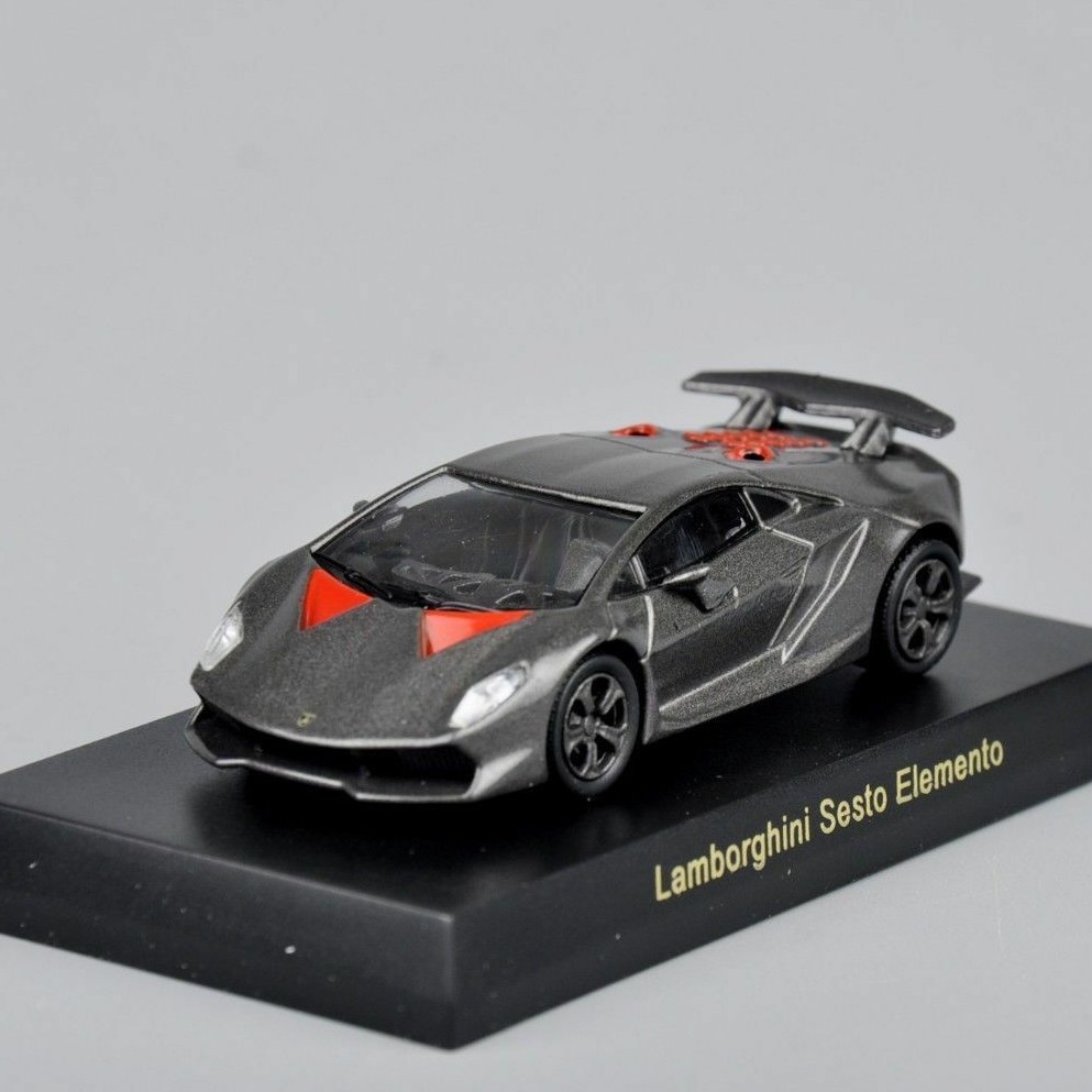 Mô hình xe hơi đồ chơi Kyosho Lamborghini Sesto Elemento tỉ lệ 1/64