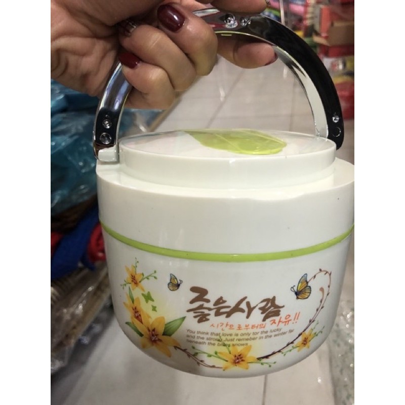 Cà Mèn Hộp Đựng Cơm Hai Tầng Giữ Nhiệt.