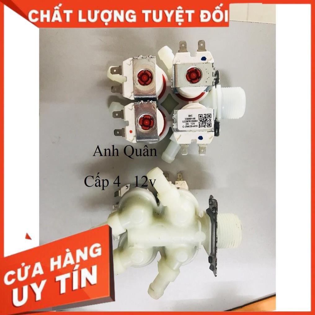 Rơ Le Cấp Nước Máy Giặt LG 12V Loại Van Cấp Bốn LG Chính Hãng