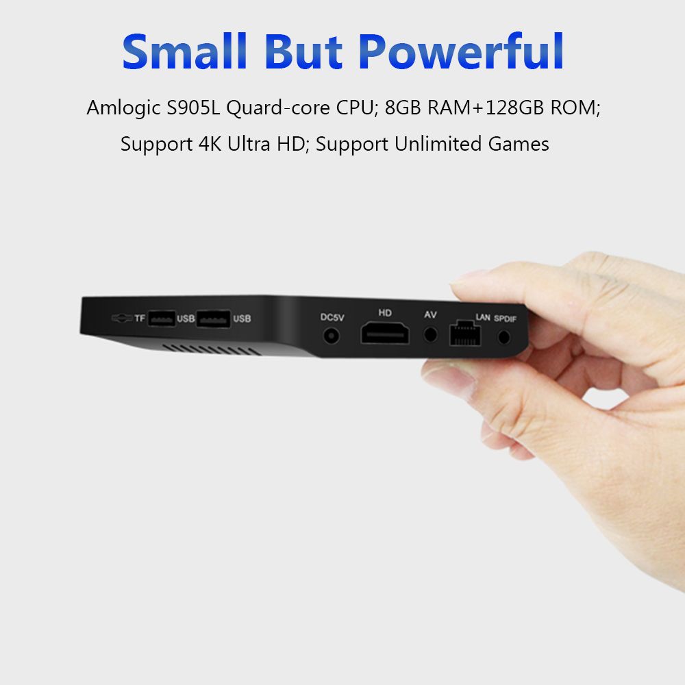 TV Box Android Q96 mini 2022 lõi tứ Amlogic S905L 4K H.265 nhiều loại dung lượng tùy