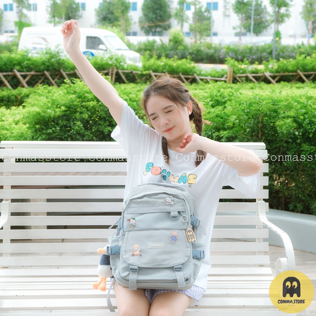 Balo Xanh Vokoko v2 siêu nhiều ngăn - Hot hit  HÀNG CÓ SẴN