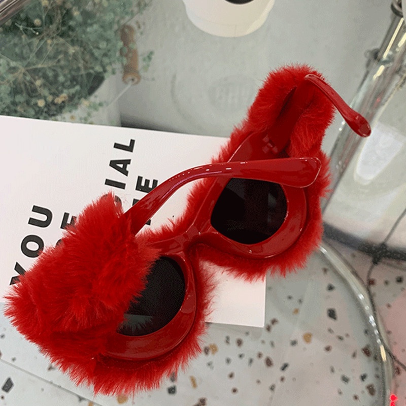 Kính Màu Đỏ 199011Phụ Kiện Trang Trí Chụp Ảnh Tiệc Sinh Nhật Vui Nhộn