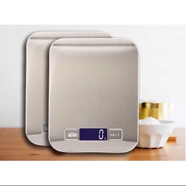 CÂN ĐIỆN TỬ MINI ĐỂ BÀN, NHÀ BẾP 5kg, Thiết Kế Đẹp, Cân Tiểu Ly
