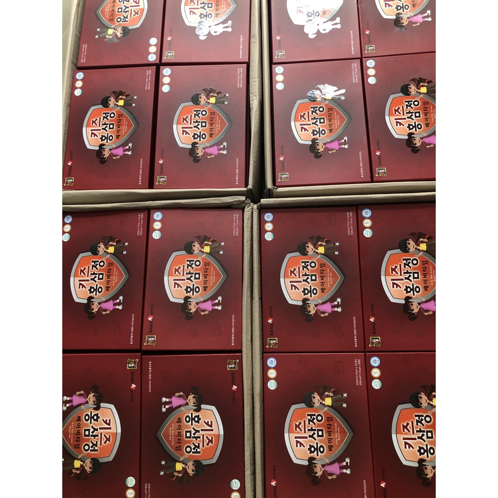 Nước Hồng Sâm Baby SangA Hàn Quốc Hộp 30 Gói Mit Beauty Hỗ Trợ Kích Thích Bé Ăn Ngủ Ngon Hấp Thu Dinh Dưỡng Tốt