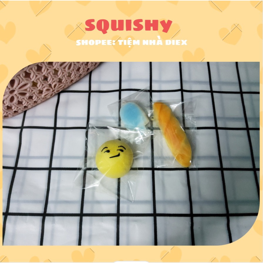 Squishy mini từ 3cm đến 5cm