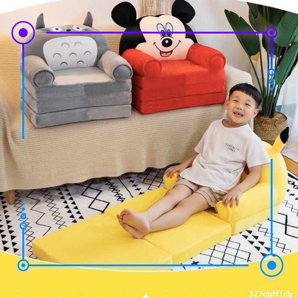[Xả Lỗ] Sofa Giường - Ghế Lười Đệm Ghế Hình Thú Cho Bé 3 Tầng (Hàng loại 1) FREESHIP | BigBuy360 - bigbuy360.vn
