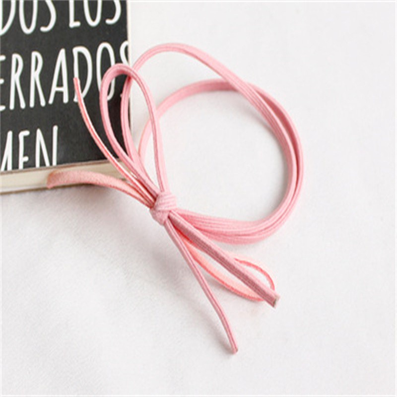 Dây Buộc Tóc Cao Su Co Giãn Thắt Nơ Xinh Xắn
