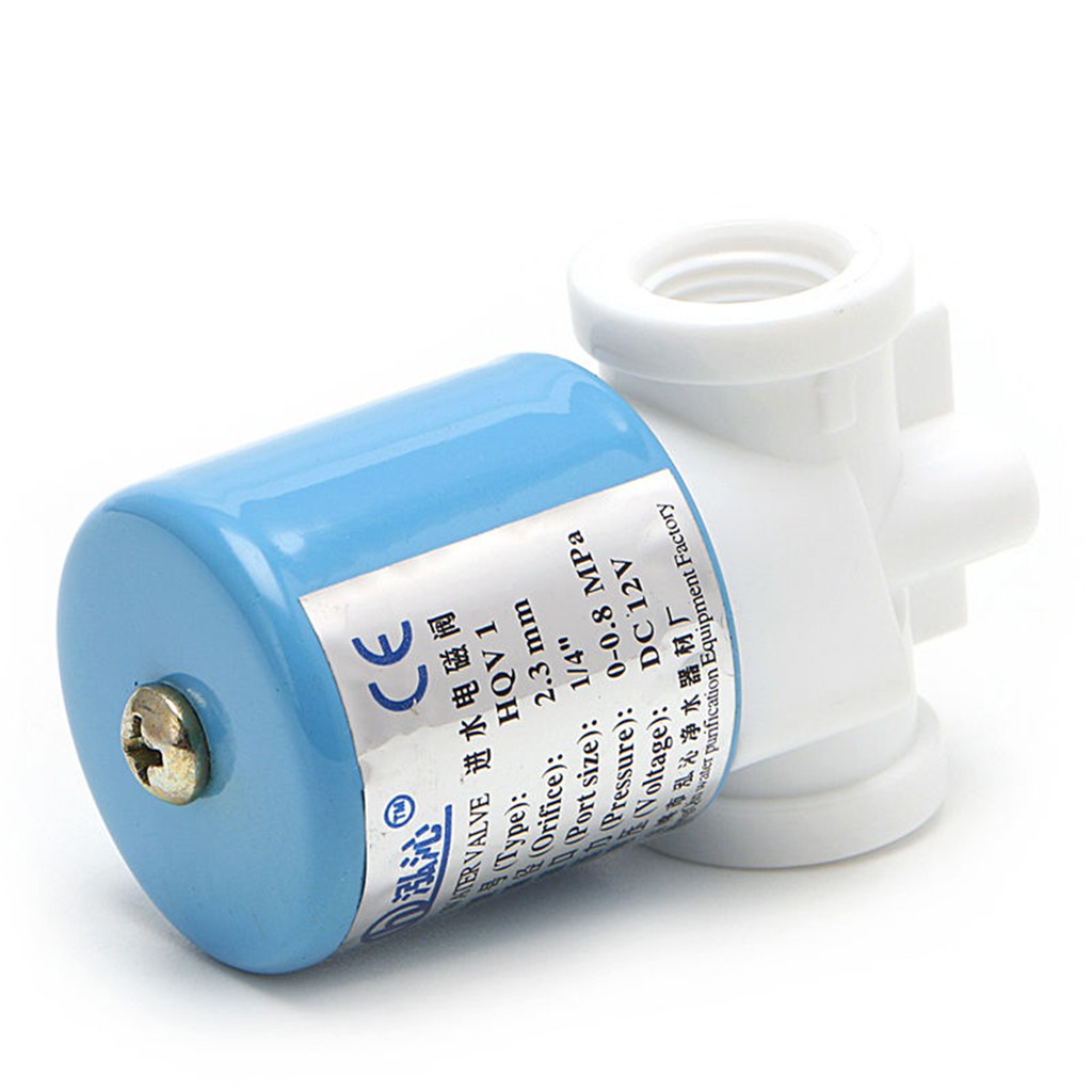 Van Điện Từ 2 Chiều 12V DC 0-120PSI 0-0.8MPa G1 / 4 "