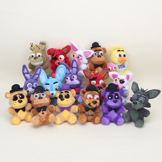 Móc Khóa Hình Gấu Nhồi Bông Trong Five Nights At Freddy 's 4 Fnaf Chica Bonnie Cỡ 15cm bigsize