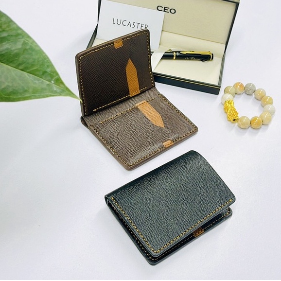 ví nam da epsom nhập khẩu thời trang công sở hoàn thiện thủ công có hộp và bảo hành 12 tháng