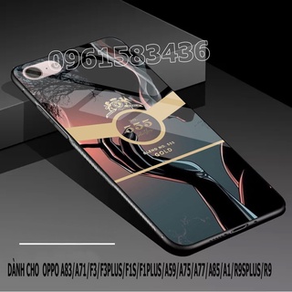 Ốp lưng điện thoại kính bóng oppo a71/a83/a59/f1s/f1plus/f3/f3plus/f5lite/a85/a1/a75/a75s/a77/r9/r9splus siêu hot