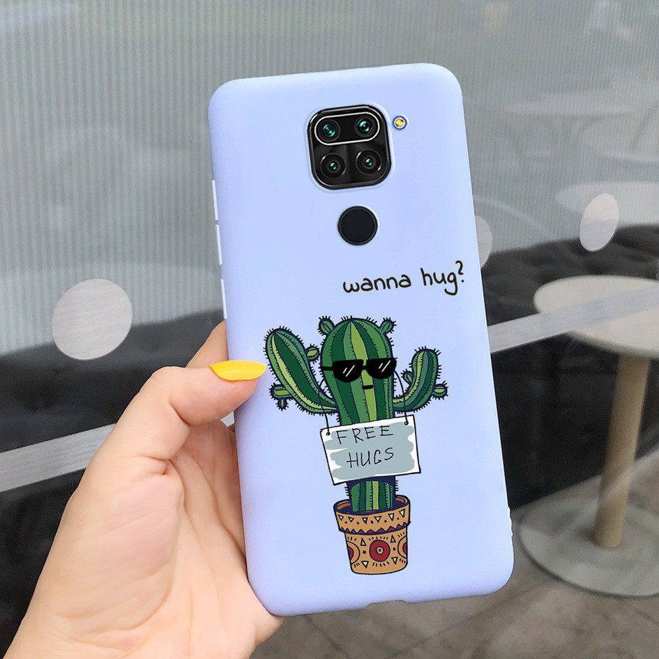 Ốp điện thoại mềm mỏng màu kẹo in hình heo dành cho Xiaomi Redmi Note 9 9s Redmi Note 9 Pro 4G